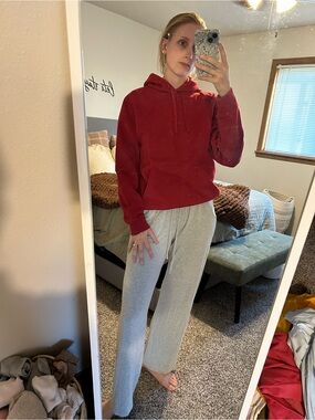 tek gear Red Pullover Hoodie